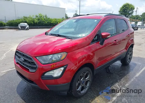 2018 Ford Ecosport Ses from USA, damaged, VIN MAJ6P1CL8JC171876
